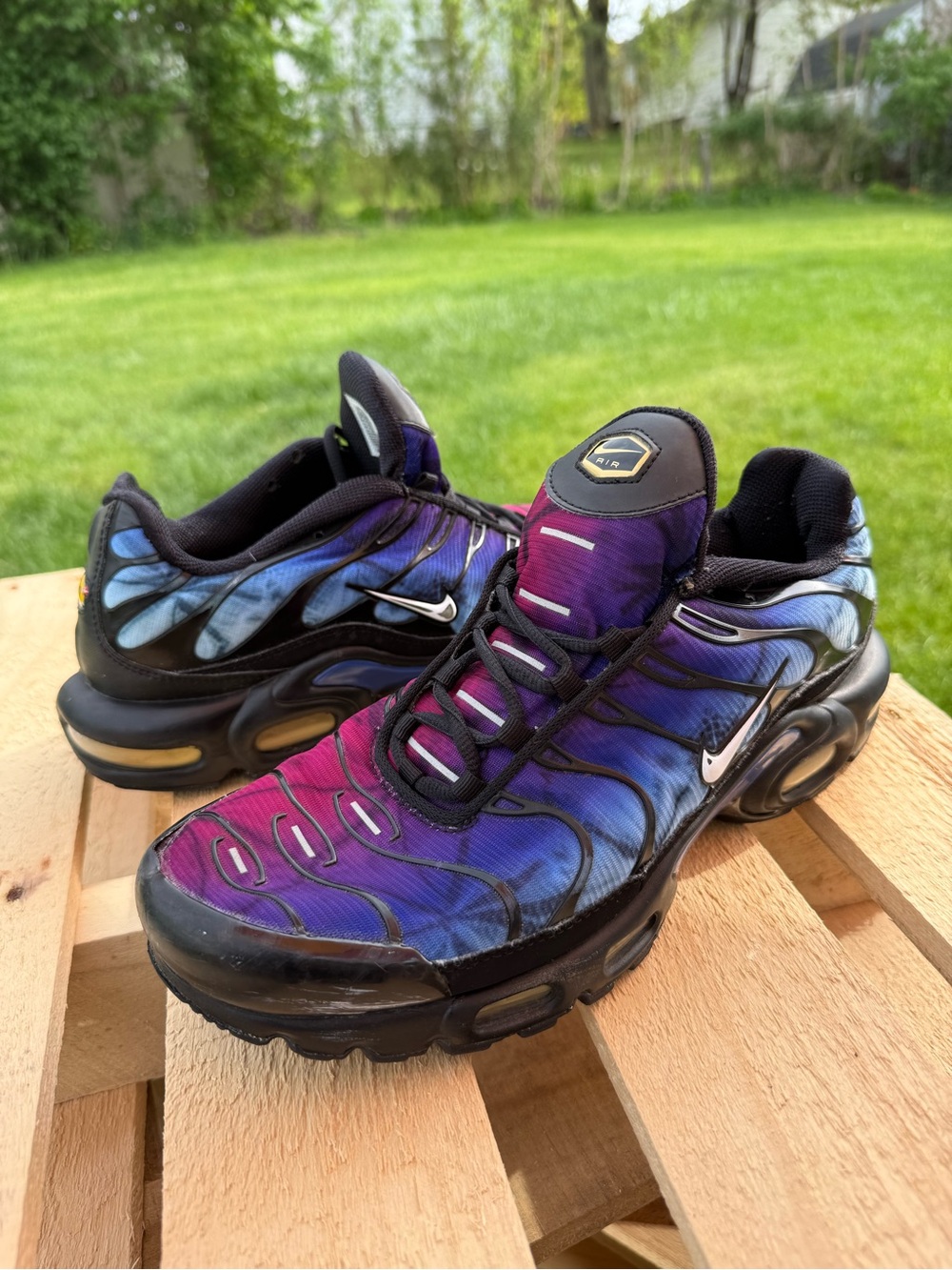 Nike Air Max Plus TN Sunset Fade Purple Blue Pink Men’s Size 11.5 FV0393-001
